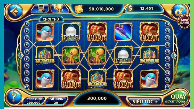 Nổ hũ Thủy cung - Siêu game nổ hũ slot tại go88